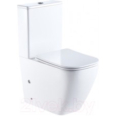 Унитаз напольный Azario Levanto AZ-1228A (с бачком и сиденьем)