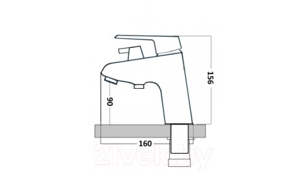 Смеситель Loffrey LF81208 
