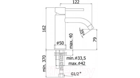 Смеситель Paffoni LIG071BO 