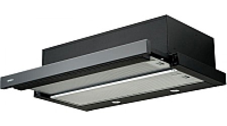 Вытяжка телескопическая Akpo Light Eco Glass 50 WK-7 (черное стекло)