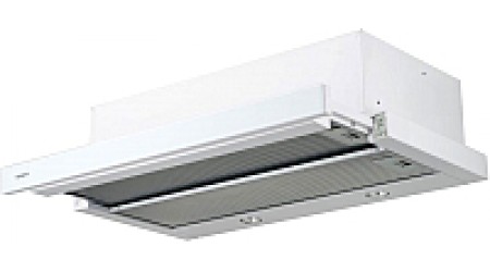 Вытяжка телескопическая Akpo Light Eco Glass 50 WK-7 (белое стекло)