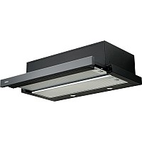 Вытяжка телескопическая Akpo Light Eco Glass 60 WK-7 (черное стекло)