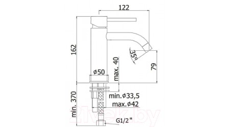 Смеситель Paffoni Light LIG071NO 