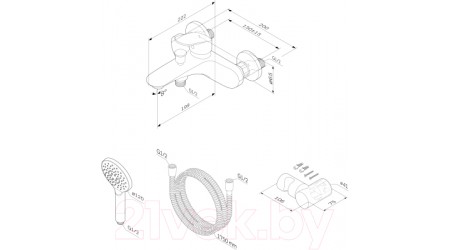 Смеситель AM.PM Like F8015000 