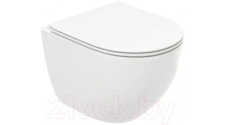 Унитаз подвесной Teymi Lina Media / T40105 (с сиденьем)