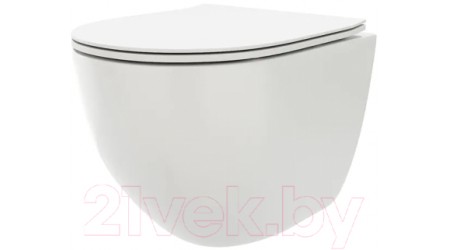 Унитаз подвесной Teymi Lina Media / T40105 (с сиденьем)