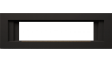 Портал для камина Смолком Line V60 (черный)