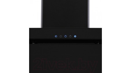 Вытяжка наклонная Krona Liva 600 S / 00021523 (черный)
