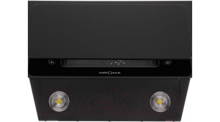 Вытяжка наклонная Krona Liva 600 S / 00021523 (черный)