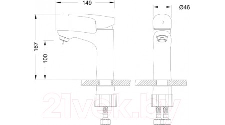 Смеситель LEMARK Линара LM0406C 