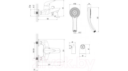 Смеситель LEMARK LM4214C 