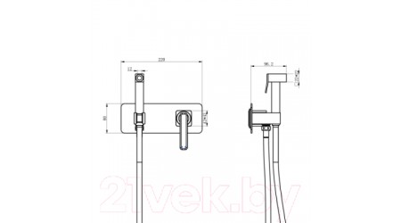 Смеситель LEMARK LM6419WG 