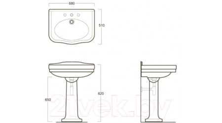 Пьедестал Simas LO905