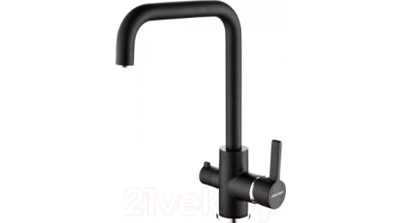 Смеситель Paulmark Logas Lo213021-418 (черный металлик) 