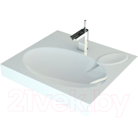 Умывальник Teymi Lori 60x55 / T50504 (литьевой мрамор)