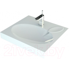 Умывальник Teymi Lori 60x55 / T50504 (литьевой мрамор)
