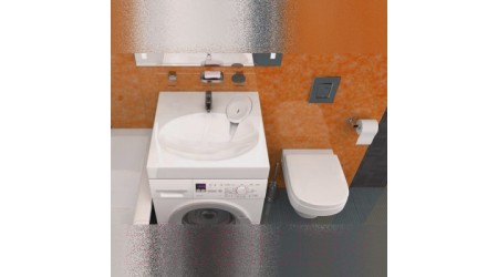 Умывальник Teymi Lori Pro 60x55 / T50413 (литьевой мрамор)