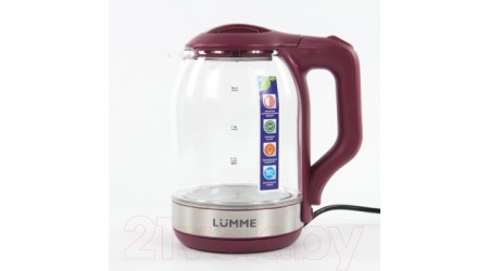 Электрочайник Lumme LU-143 (бордовый гранат)