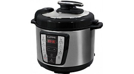Мультиварка-скороварка Lumme LU-1450 (черный жемчуг)