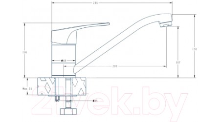 Смеситель Esko Lucky LY 05 
