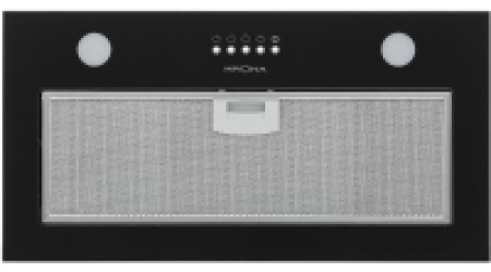 Вытяжка скрытая Krona Luisa 600 Glass PB / КА-00004386 (черный)
