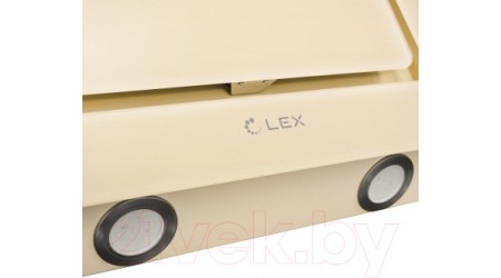 Вытяжка наклонная Lex Luna 600 / CHAO000358 (слоновая кость)