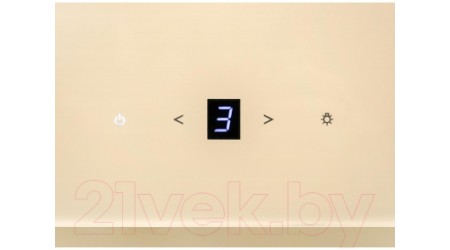 Вытяжка наклонная Lex Luna 600 / CHAO000358 (слоновая кость)