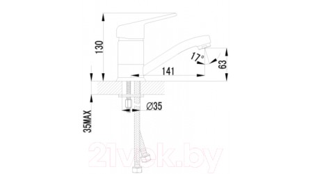 Смеситель LEMARK Luna LM4107C 