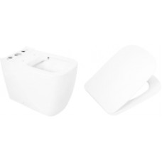 Унитаз напольный Cezares Lux CZR-159-CPR/CZR-159-SC