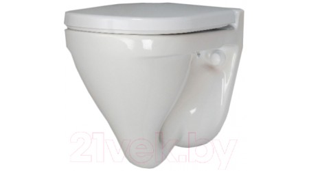 Унитаз подвесной с инсталляцией Sanita Luxe Attica SL DM ATCSLWH0104 + 525 040000 + D7 040037