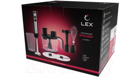 Блендер погружной Lex LX-10011-1 (черный)