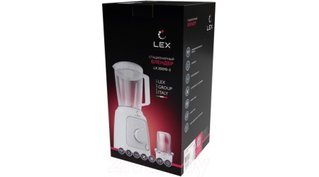 Блендер стационарный Lex LX 20010-2 (белый)