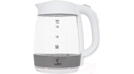 Электрочайник Lex LX 30011-2 (белый)