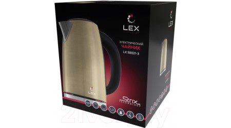 Электрочайник Lex LX 30021-3 (бежевый)