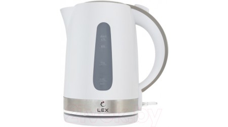 Электрочайник Lex LX 30028-1 (белый)