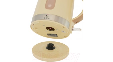Электрочайник Lex LX 30028-3 (бежевый)