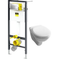 Унитаз подвесной с инсталляцией Jika Lyra 8213700000001 + 8903960000631 + 792824