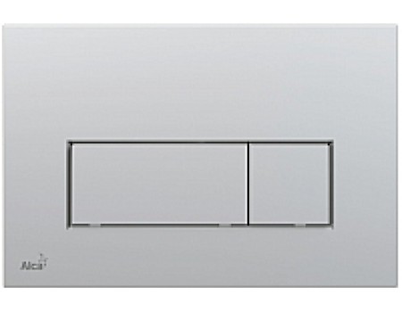 Кнопка для инсталляции Alcaplast M572 (матовый хром)