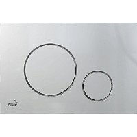 Кнопка для инсталляции Alcaplast M672 (матовый хром)