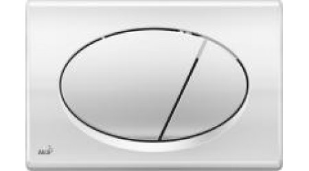 Кнопка для инсталляции Alcaplast M71 (глянцевый хром)