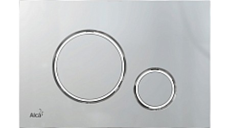Кнопка для инсталляции Alcaplast M772 (хром матовый)