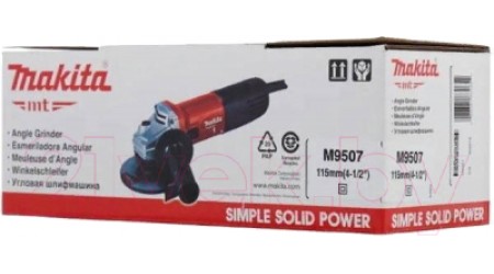 Угловая шлифовальная машина Makita M9507