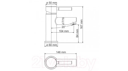Смеситель Wasserkraft Main 4103Thermo 