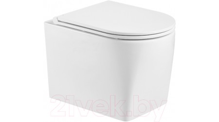 Унитаз подвесной с инсталляцией WeltWasser Marberg 410 + Nesenbach 004 GL-WT + Mar 410 SE-CR