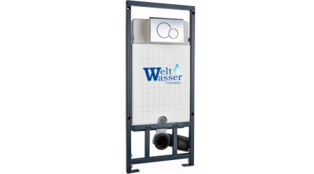 Унитаз подвесной с инсталляцией WeltWasser Marberg 507 + Gelbach 041 GL-WT + Mar 507 RD-CR