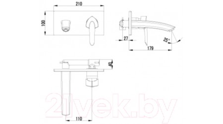 Смеситель LEMARK Mars LM3526C 