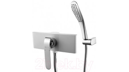 Смеситель LEMARK Melange LM4903CW (хром/белый) 
