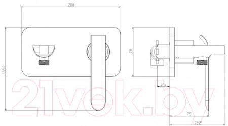 Смеситель LEMARK Melange LM4919CW 