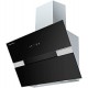 Вытяжка декоративная Maunfeld Mersey 60 (нержавеющая сталь/черное стекло)