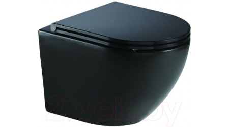 Унитаз подвесной WeltWasser Merzbach 041 XL MT-BL
